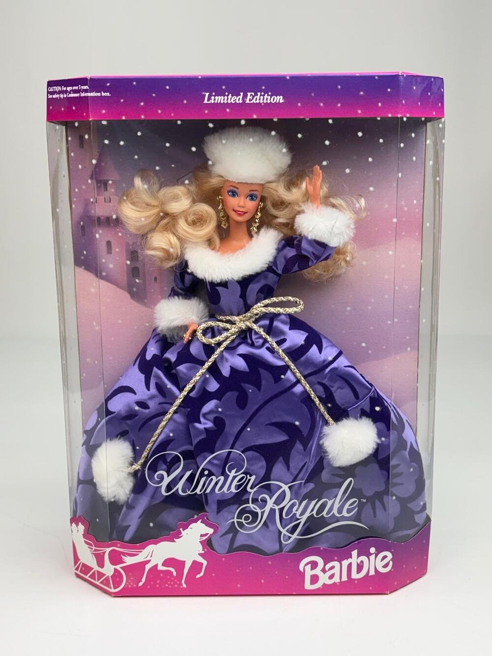 1993 Mattel Winter Royale Barbie Doll Limited Edition NEW NRFB 10658